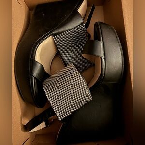 Torrid metal strap wedges